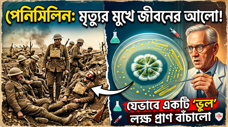 পেনিসিলিন: আধুনিক চিকিৎসার নীরব নায়ক