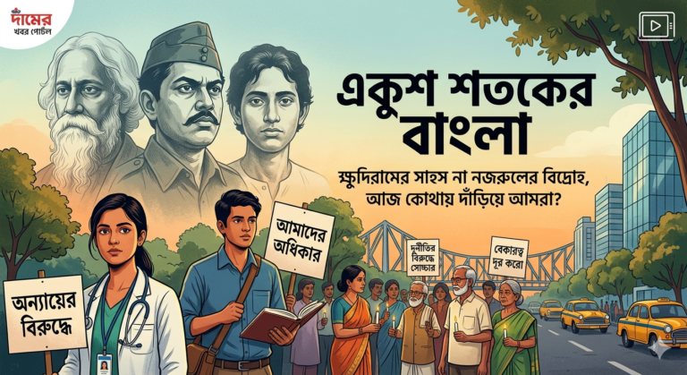 একুশ শতকের বাংলা—ক্ষুদিরামের সাহস না নজরুলের বিদ্রোহ, আজ কোথায় দাঁড়িয়ে আমরা?