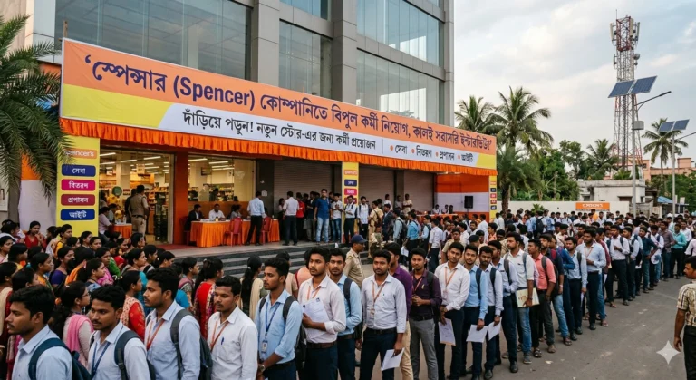 স্পেন্সার (Spencer) কোম্পানিতে বিপুল কর্মী নিয়োগ, কালই সরাসরি ইন্টারভিউ