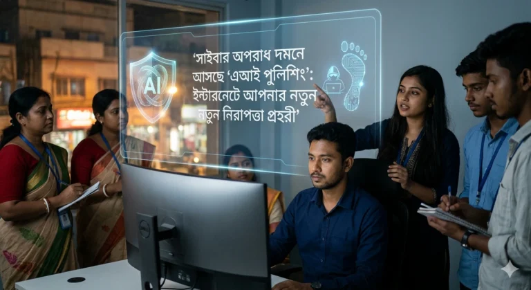 সাইবার অপরাধ দমনে আসছে ‘এআই পুলিশিং’: ইন্টারনেটে আপনার নতুন নিরাপত্তা প্রহরী
