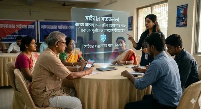 সাইবার সচেতনতা: রাজ্যে বাড়ছে অনলাইন প্রতারণার জাল, নিজেকে সুরক্ষিত রাখবেন কীভাবে?